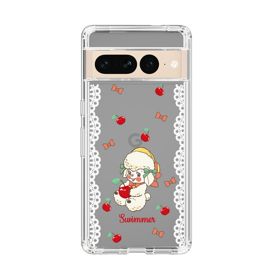 スリムプロテクションケース［ SWIMMER - チェリー - ラッフィー ］