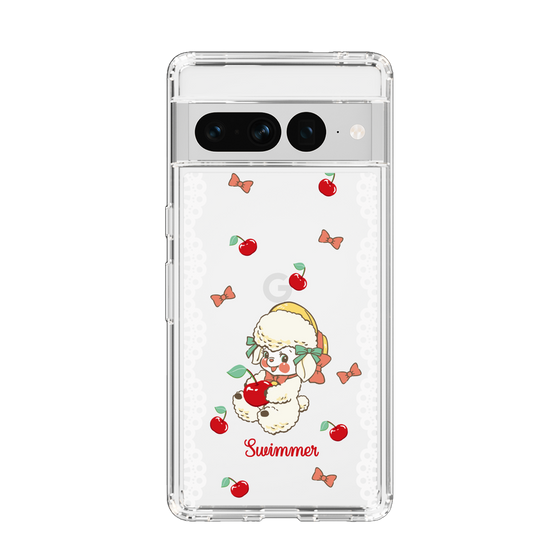 スリムプロテクションケース［ SWIMMER - チェリー - ラッフィー ］