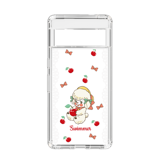 スリムプロテクションケース［ SWIMMER - チェリー - ラッフィー ］