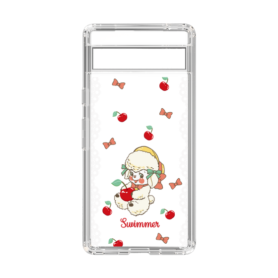 スリムプロテクションケース［ SWIMMER - チェリー - ラッフィー ］