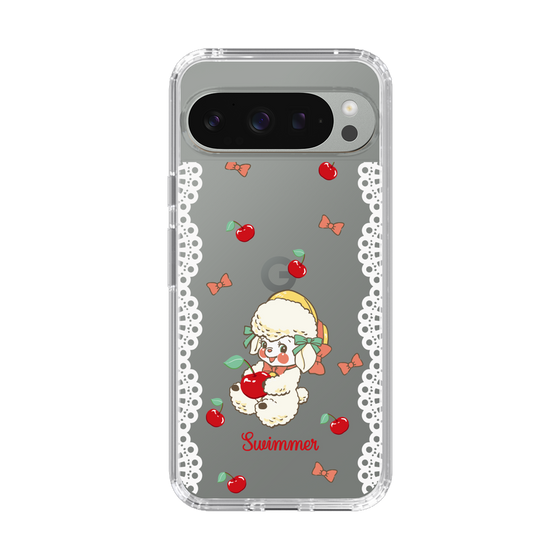 スリムプロテクションケース［ SWIMMER - チェリー - ラッフィー ］