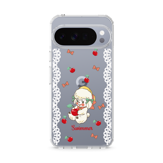 スリムプロテクションケース［ SWIMMER - チェリー - ラッフィー ］