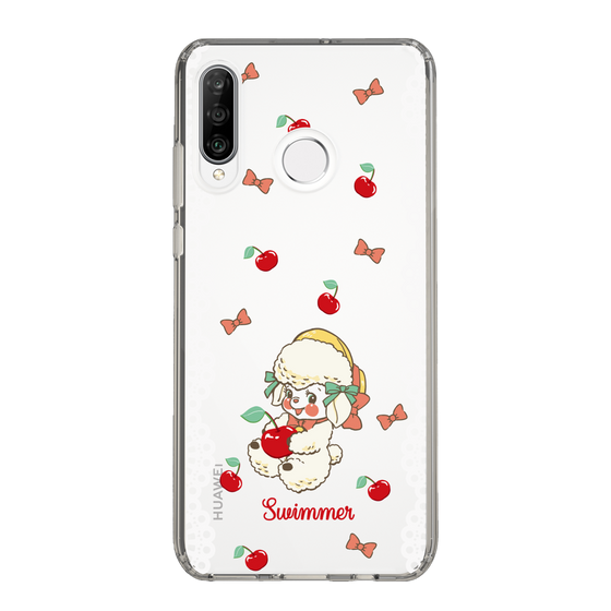 スリムプロテクションケース［ SWIMMER - チェリー - ラッフィー ］