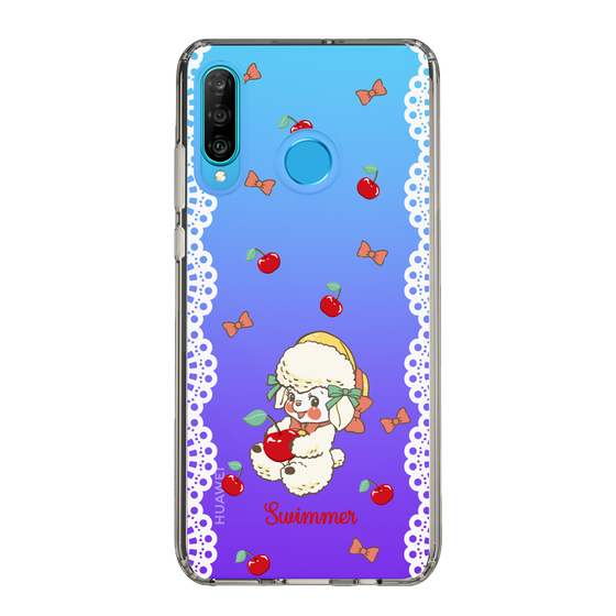 スリムプロテクションケース［ SWIMMER - チェリー - ラッフィー ］