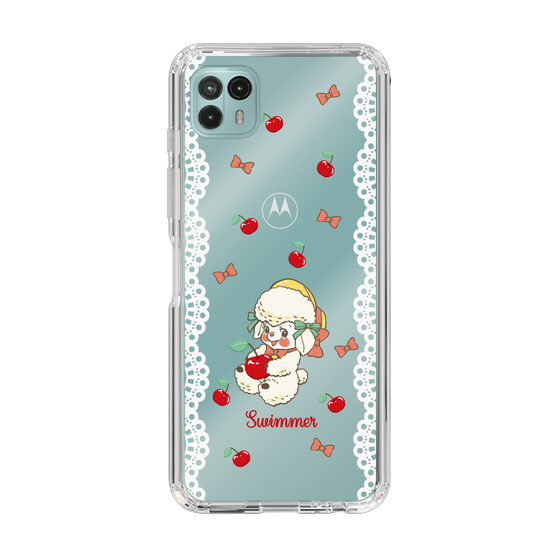 スリムプロテクションケース［ SWIMMER - チェリー - ラッフィー ］