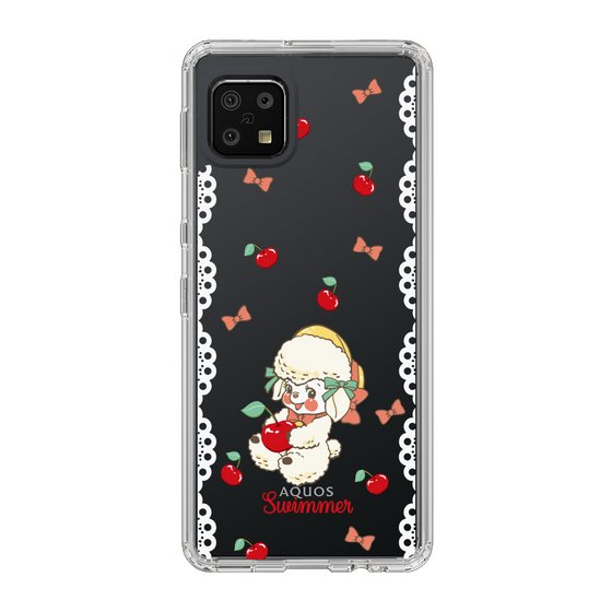 スリムプロテクションケース［ SWIMMER - チェリー - ラッフィー ］