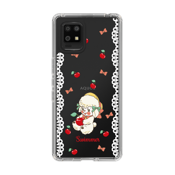 スリムプロテクションケース［ SWIMMER - チェリー - ラッフィー ］