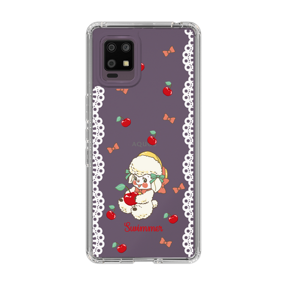 スリムプロテクションケース［ SWIMMER - チェリー - ラッフィー ］