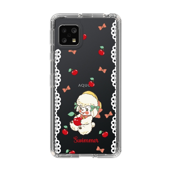 スリムプロテクションケース［ SWIMMER - チェリー - ラッフィー ］