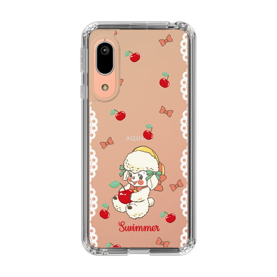 スリムプロテクションケース［ SWIMMER - チェリー - ラッフィー ］