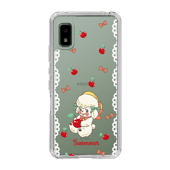 スリムプロテクションケース［ SWIMMER - チェリー - ラッフィー ］