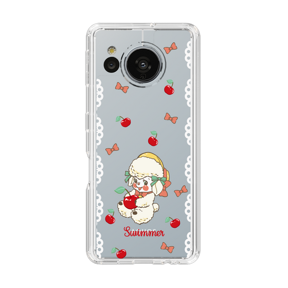 スリムプロテクションケース［ SWIMMER - チェリー - ラッフィー ］