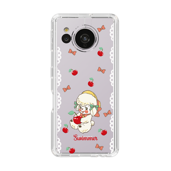 スリムプロテクションケース［ SWIMMER - チェリー - ラッフィー ］