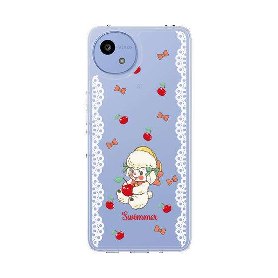 スリムプロテクションケース［ SWIMMER - チェリー - ラッフィー ］