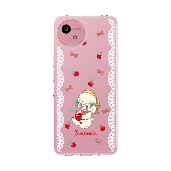 スリムプロテクションケース［ SWIMMER - チェリー - ラッフィー ］