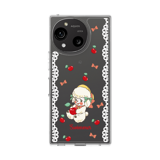 スリムプロテクションケース［ SWIMMER - チェリー - ラッフィー ］