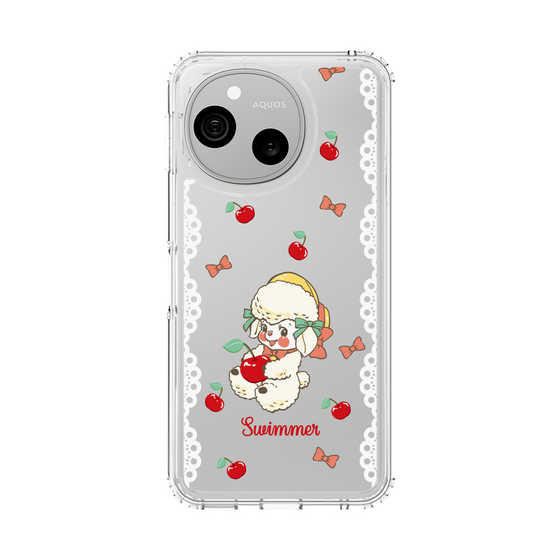 スリムプロテクションケース［ SWIMMER - チェリー - ラッフィー ］