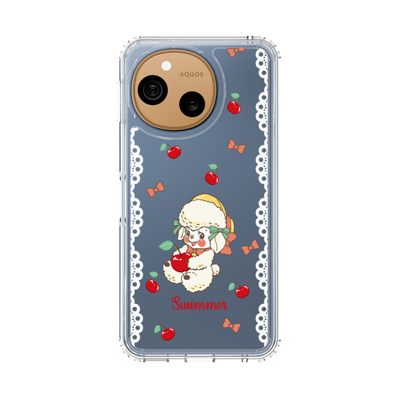 スリムプロテクションケース［ SWIMMER - チェリー - ラッフィー ］