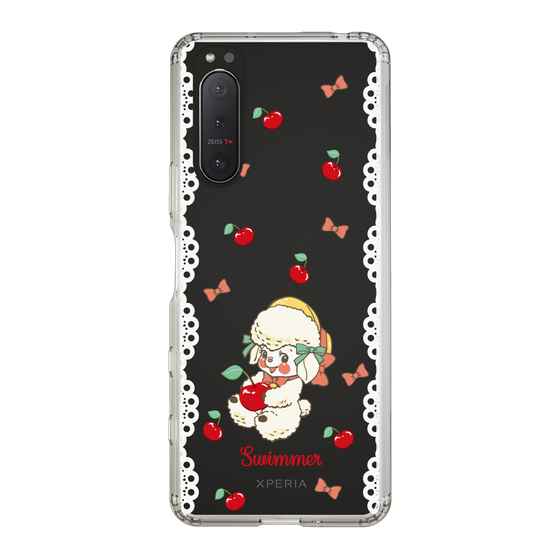 スリムプロテクションケース［ SWIMMER - チェリー - ラッフィー ］