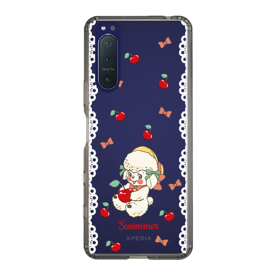 スリムプロテクションケース［ SWIMMER - チェリー - ラッフィー ］