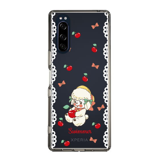 スリムプロテクションケース［ SWIMMER - チェリー - ラッフィー ］