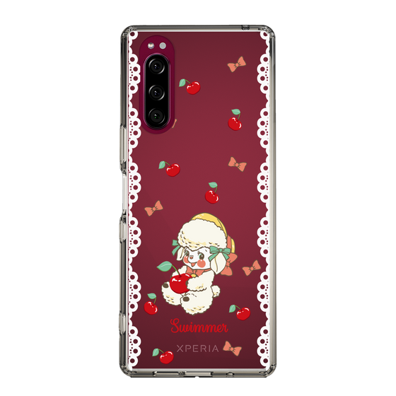 スリムプロテクションケース［ SWIMMER - チェリー - ラッフィー ］