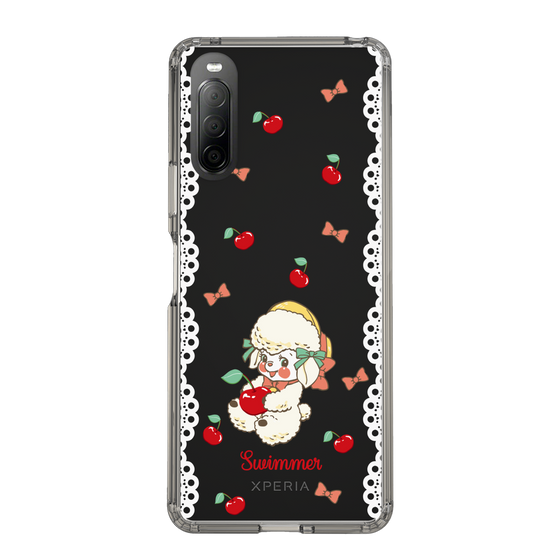 スリムプロテクションケース［ SWIMMER - チェリー - ラッフィー ］