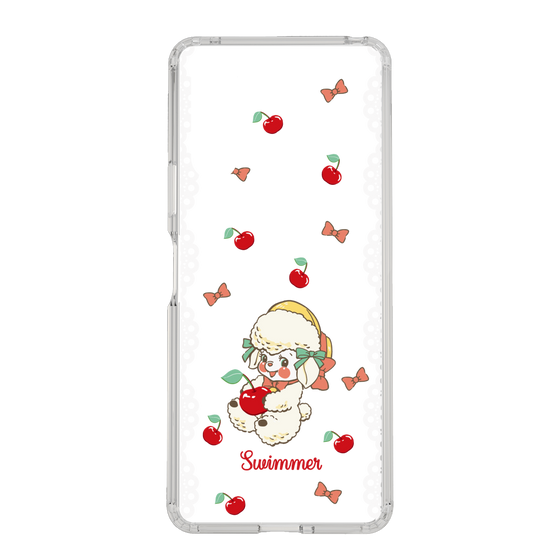 スリムプロテクションケース［ SWIMMER - チェリー - ラッフィー ］