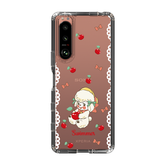 スリムプロテクションケース［ SWIMMER - チェリー - ラッフィー ］