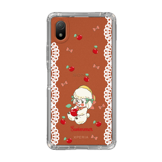 スリムプロテクションケース［ SWIMMER - チェリー - ラッフィー ］