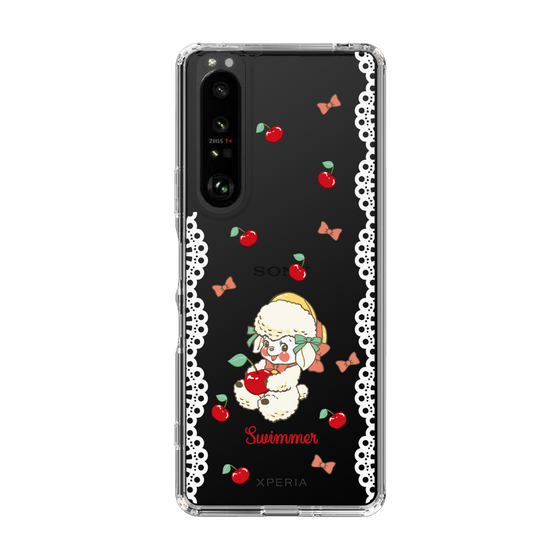 スリムプロテクションケース［ SWIMMER - チェリー - ラッフィー ］