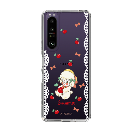 スリムプロテクションケース［ SWIMMER - チェリー - ラッフィー ］