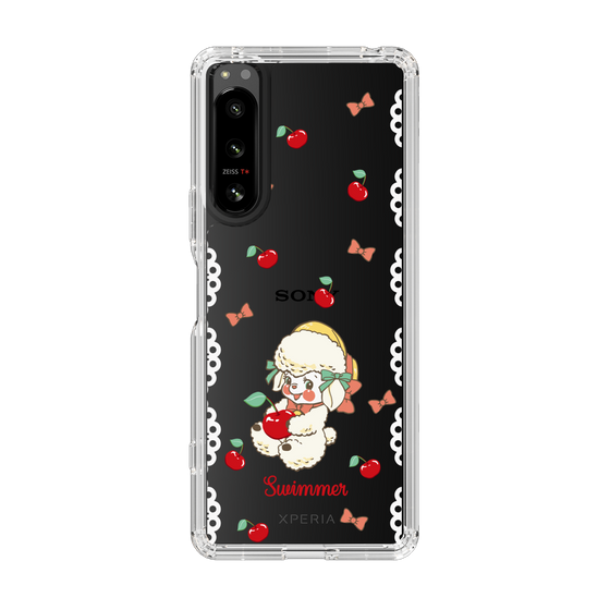 スリムプロテクションケース［ SWIMMER - チェリー - ラッフィー ］