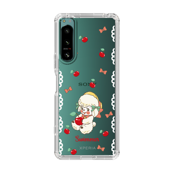 スリムプロテクションケース［ SWIMMER - チェリー - ラッフィー ］