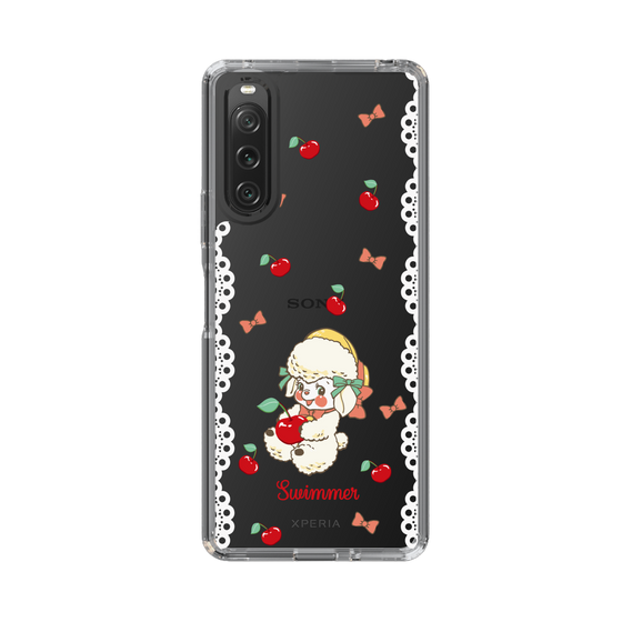 スリムプロテクションケース［ SWIMMER - チェリー - ラッフィー ］