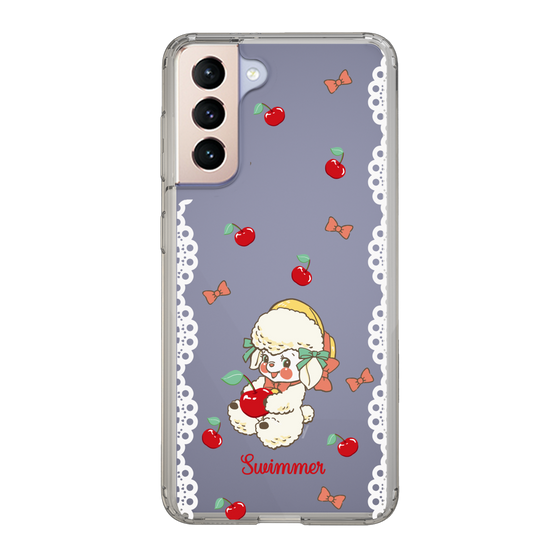 スリムプロテクションケース［ SWIMMER - チェリー - ラッフィー ］