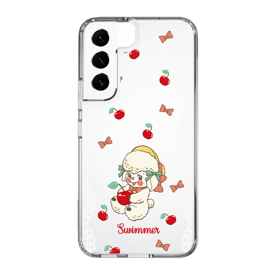 スリムプロテクションケース［ SWIMMER - チェリー - ラッフィー ］