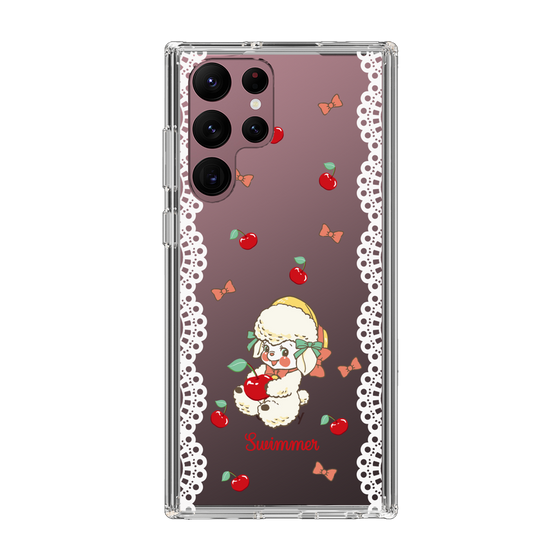 スリムプロテクションケース［ SWIMMER - チェリー - ラッフィー ］