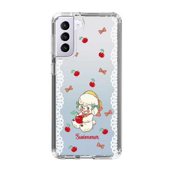 スリムプロテクションケース［ SWIMMER - チェリー - ラッフィー ］