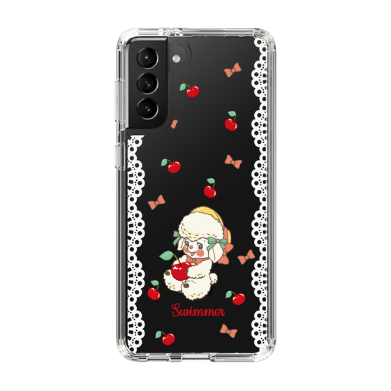 スリムプロテクションケース［ SWIMMER - チェリー - ラッフィー ］