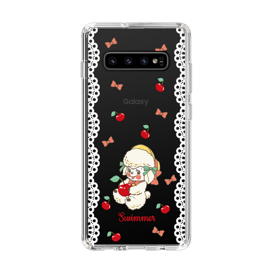 スリムプロテクションケース［ SWIMMER - チェリー - ラッフィー ］