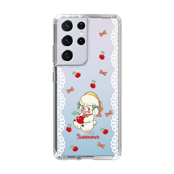 スリムプロテクションケース［ SWIMMER - チェリー - ラッフィー ］