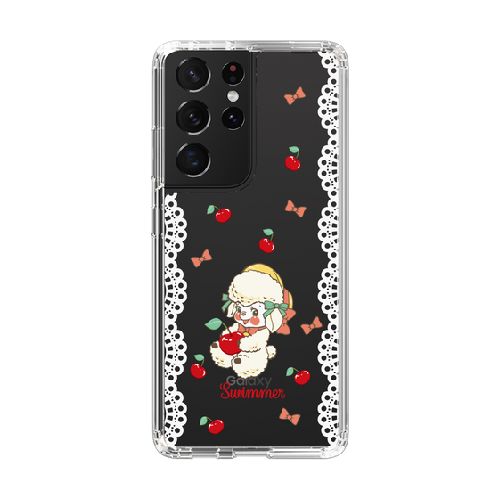 スリムプロテクションケース［ SWIMMER - チェリー - ラッフィー ］