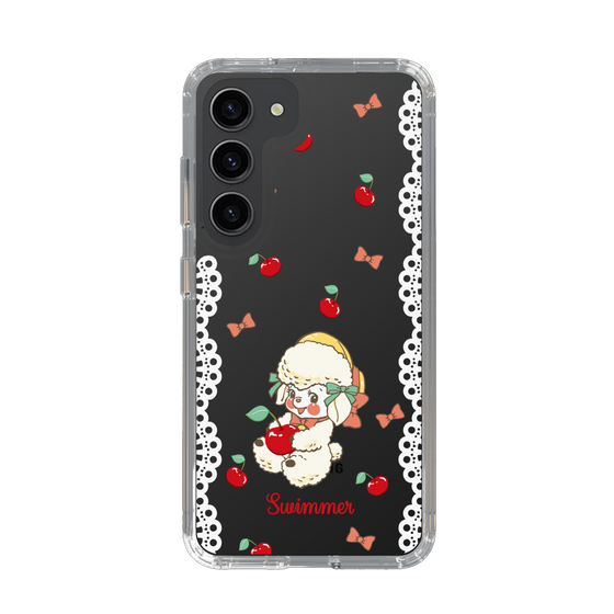 スリムプロテクションケース［ SWIMMER - チェリー - ラッフィー ］