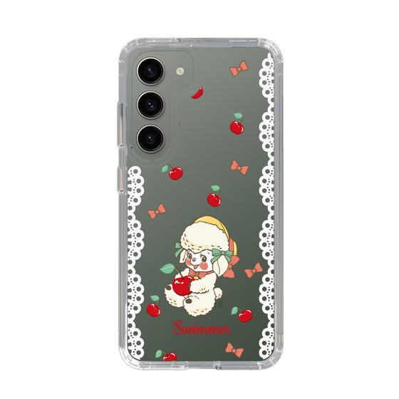 スリムプロテクションケース［ SWIMMER - チェリー - ラッフィー ］