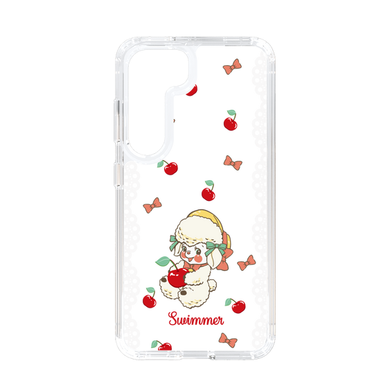 スリムプロテクションケース［ SWIMMER - チェリー - ラッフィー ］