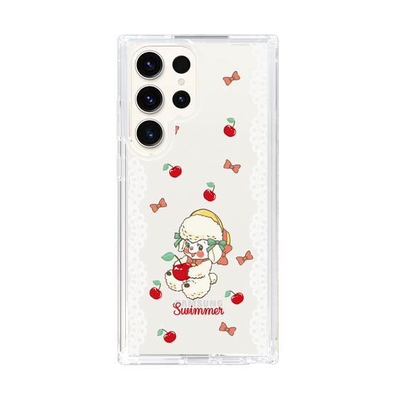 スリムプロテクションケース［ SWIMMER - チェリー - ラッフィー ］