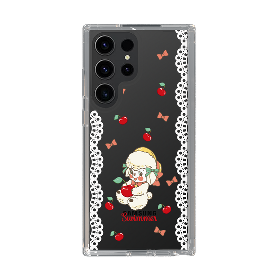 スリムプロテクションケース［ SWIMMER - チェリー - ラッフィー ］