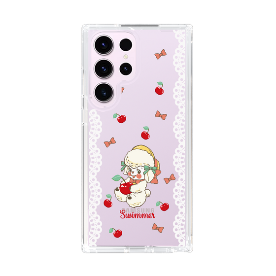 スリムプロテクションケース［ SWIMMER - チェリー - ラッフィー ］