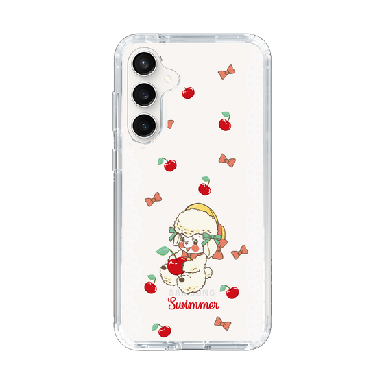 スリムプロテクションケース［ SWIMMER - チェリー - ラッフィー ］